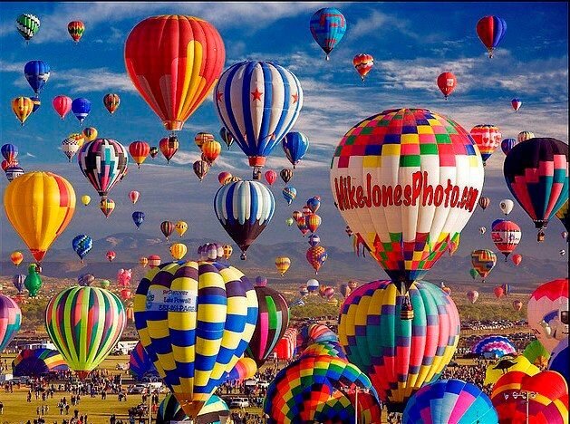 آغاز بزرگترین فستیوال بینالمللی بالونها در نیومکزیکو