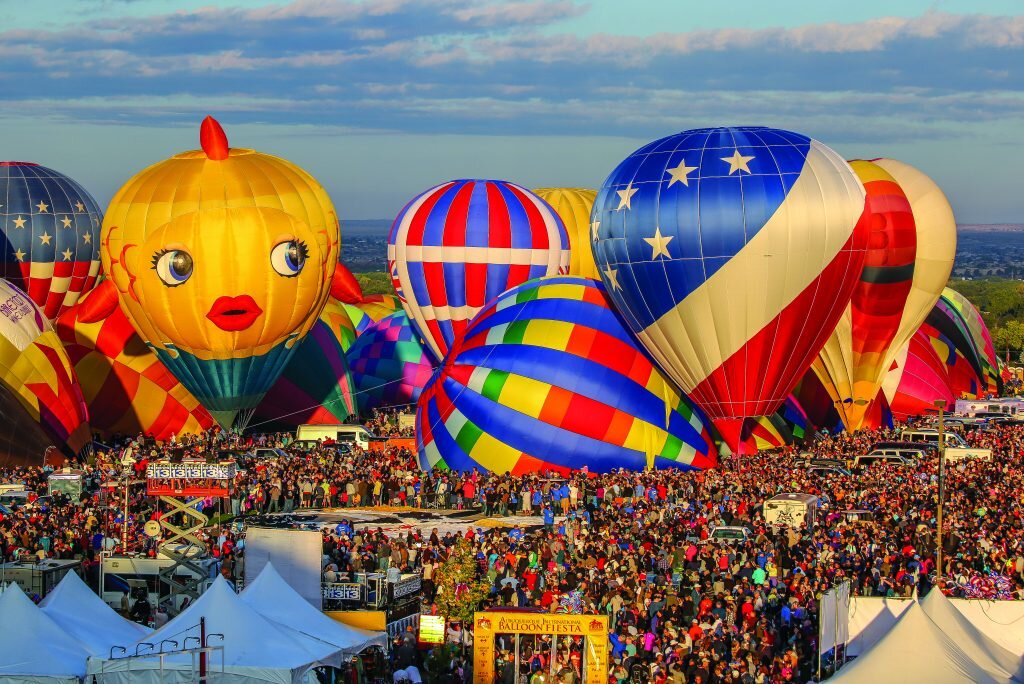 آغاز بزرگترین فستیوال بین‌المللی بالون‌ها در نیومکزیکو