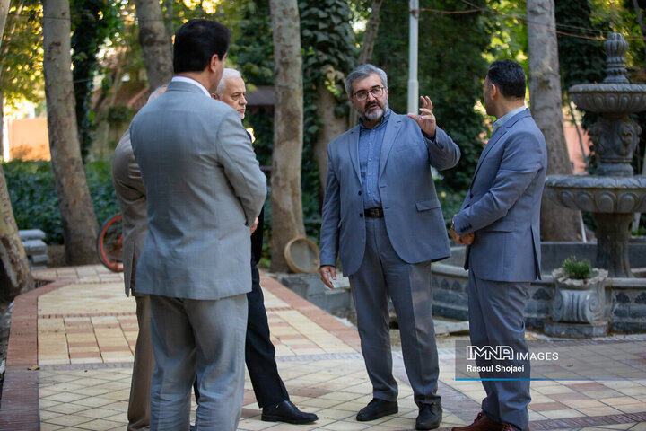 بازدید شهردار و رئیس شورای شهر اصفهان از باشگاه شماره 1 شهرداری