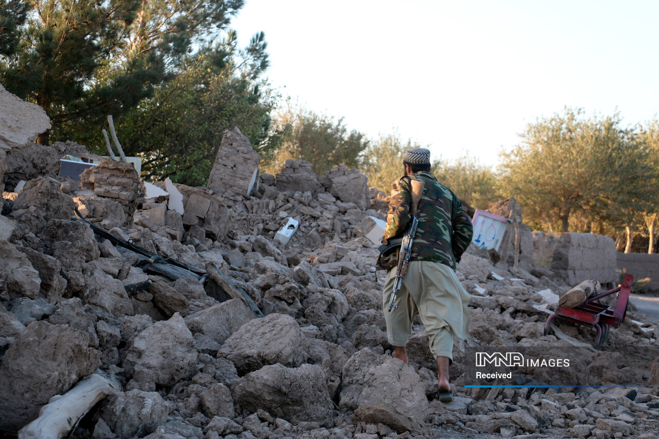 آوارهای ناتمام زلزله هرات