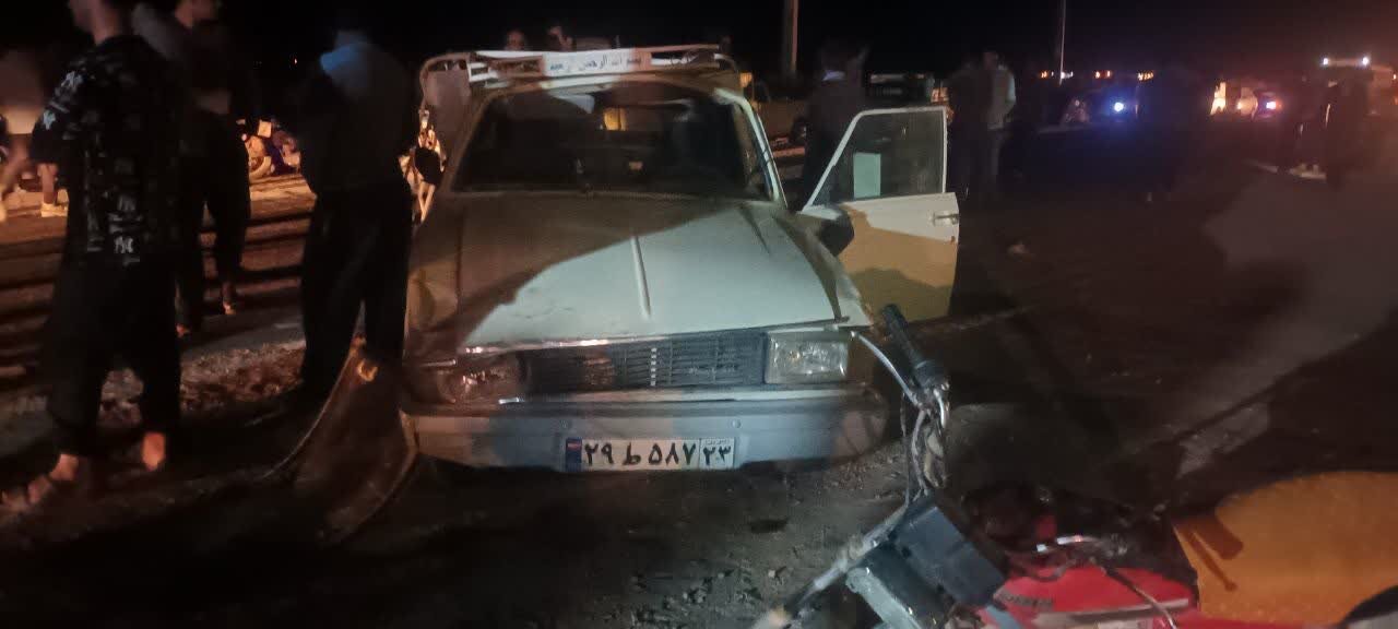 ۳ حادثه رانندگی ۳۳ مصدوم و فوتی برجای گذاشت + عکس