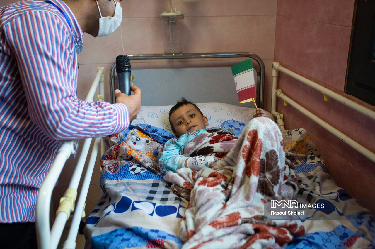 وقتی جشنواره فیلم کودک به ملاقات کودکان سرطانی رفت