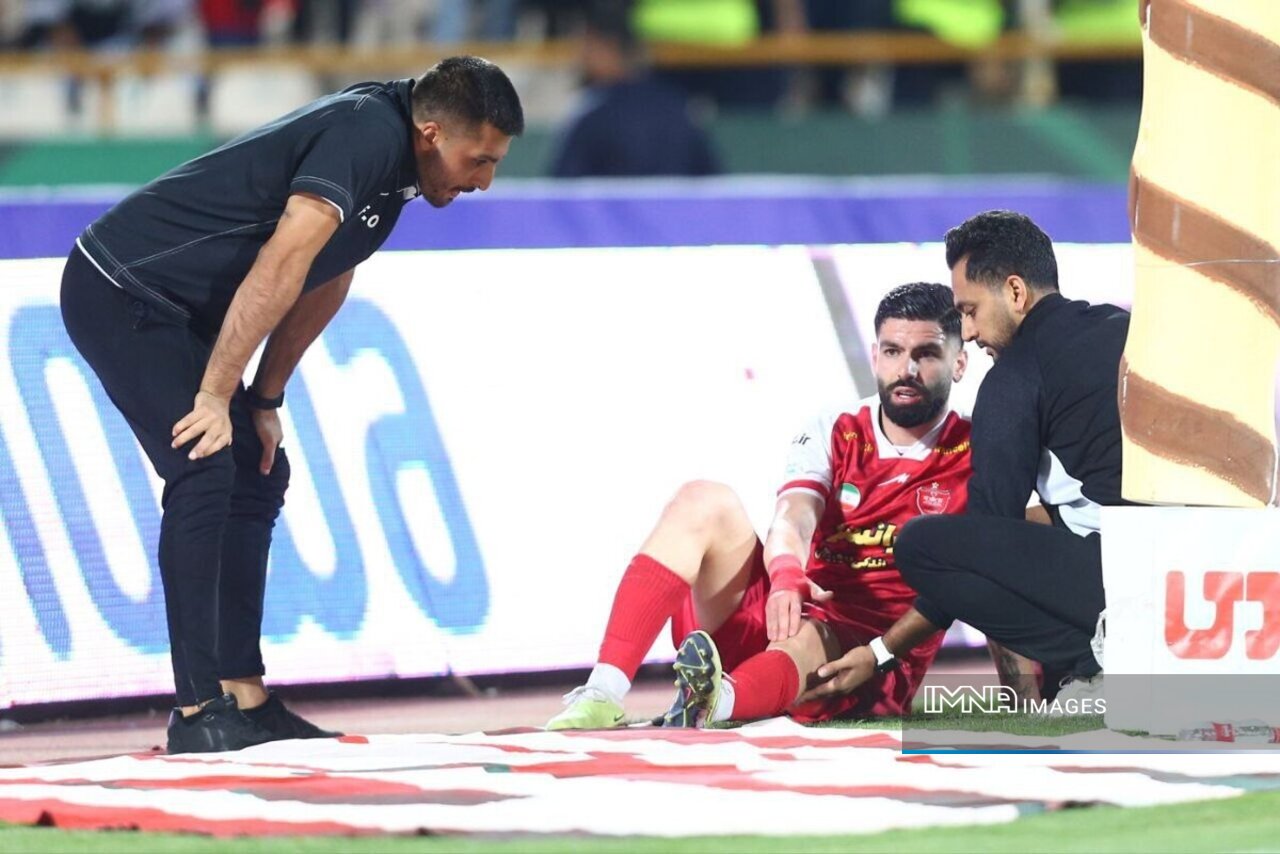 مصدومیتِ پارگی رباطصلیبی کابوس فوتبالیستها در سال ۱۴۰۲