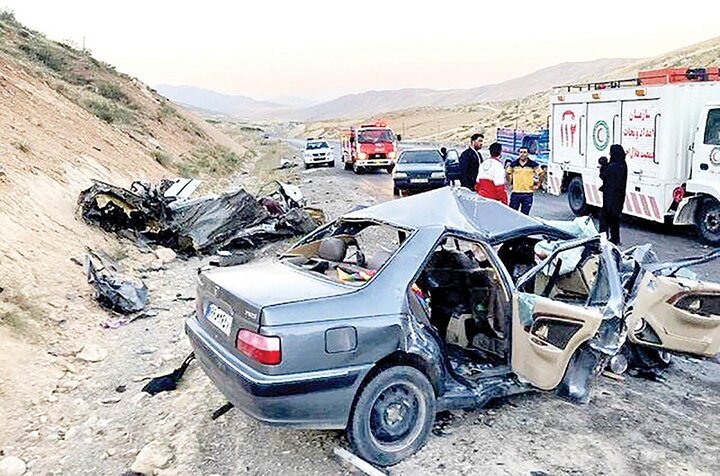 یک کشته و ۵ مصدوم در تصادف آزادراه قزوین-زنجان