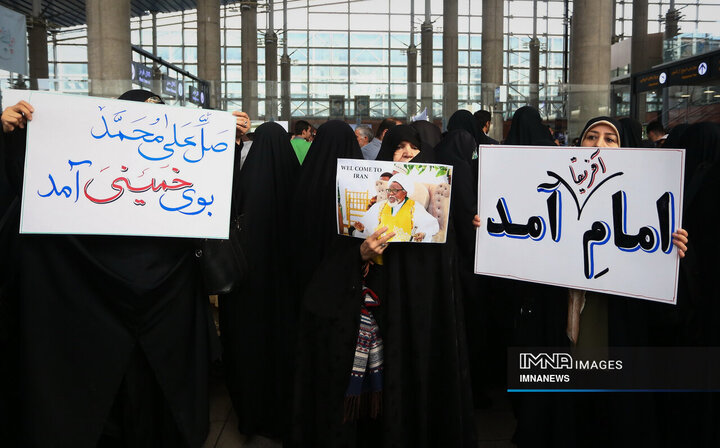 استقبال از شیخ زکزاکی در فرودگاه امام خمینی(ره)