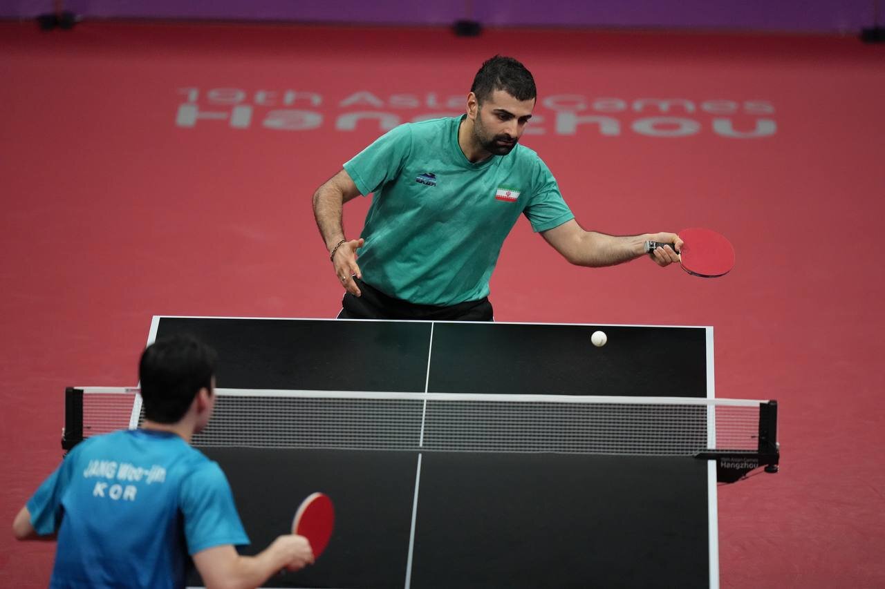 هانگژو سکوی پرتاب تنیس روی میز ایران در بین قدرتهای جهان