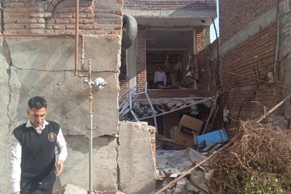 ۴ مصدوم بر اثر انفجار منزل مسکونی در شهرستان بناب