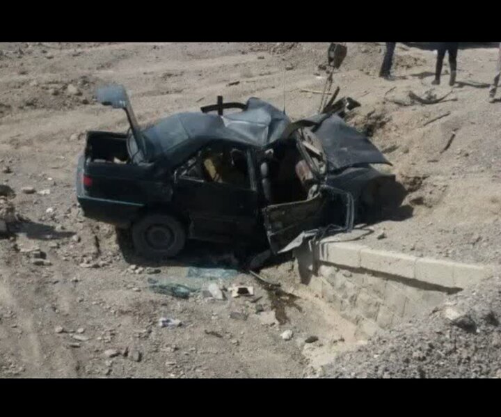 پنج کشته و زخمی در حادثه ترافیکی سواری ۴۰۵ در رفسنجان