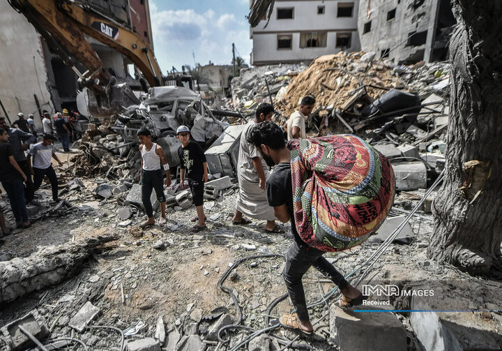 Humanitarian Crisis Deepens as Israeli Attacks Ravage Gaza, Displacing Hundreds of Thousands