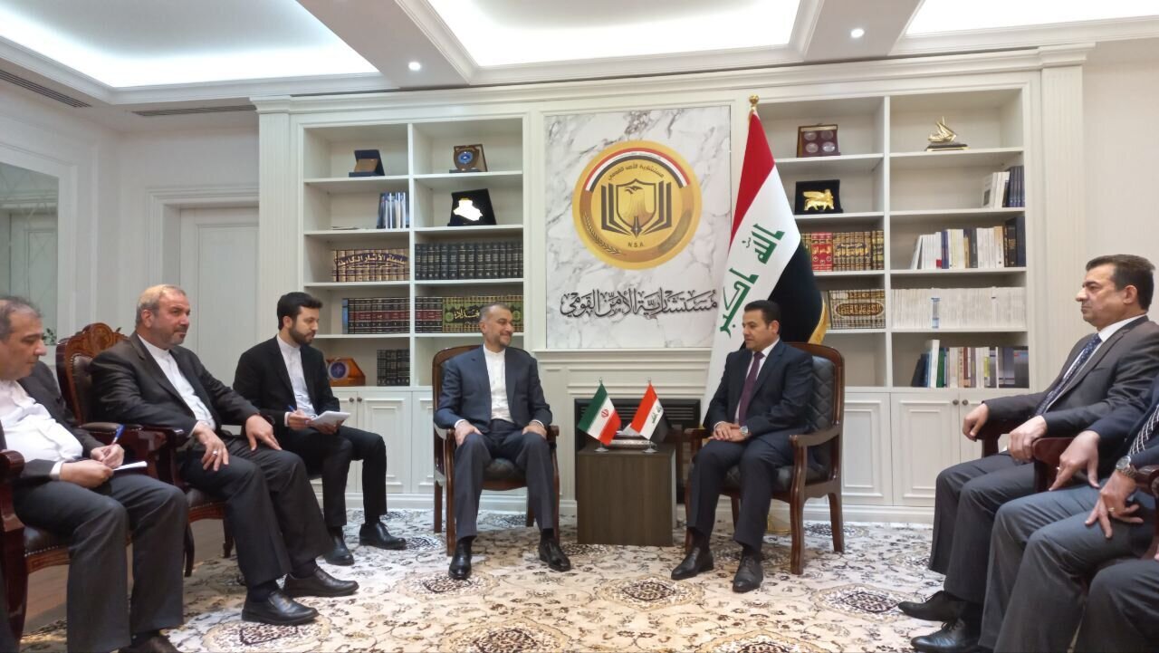 امیرعبداللهیان با مشاور امنیت ملی عراق در خصوص مسائل منطقه رایزنی کرد