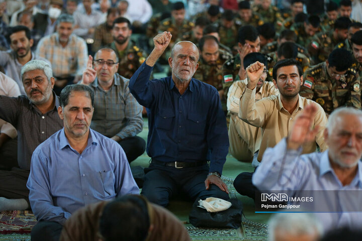 نماز عبادی سیاسی جمعه اصفهان