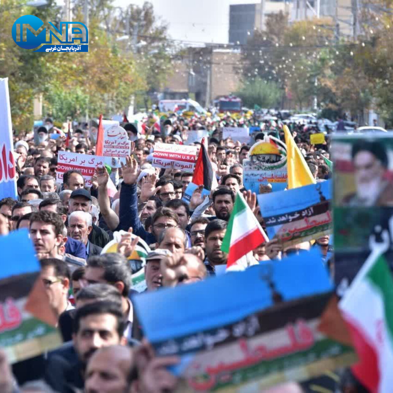 ایران اسلامی یکپارچه صحنه حمایت از مردم فلسطین شد