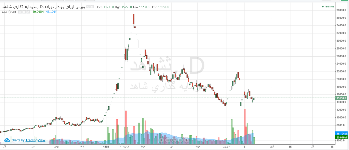 بررسی عملکرد سرمایهگذاری «ثشاهد»