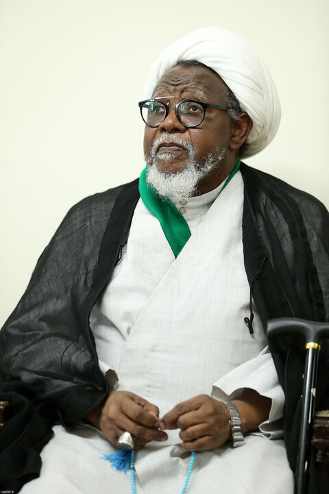 دیدار شیخ ابراهیم زکزاکی رهبر جنبش اسلامی نیجریه با رهبر انقلاب