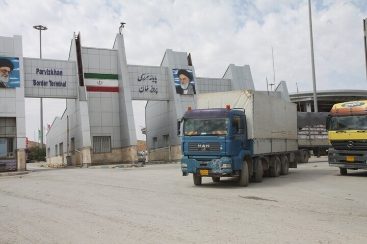 رتبه نخست گمرکات استان کرمانشاه در صادرات کالا به عراق