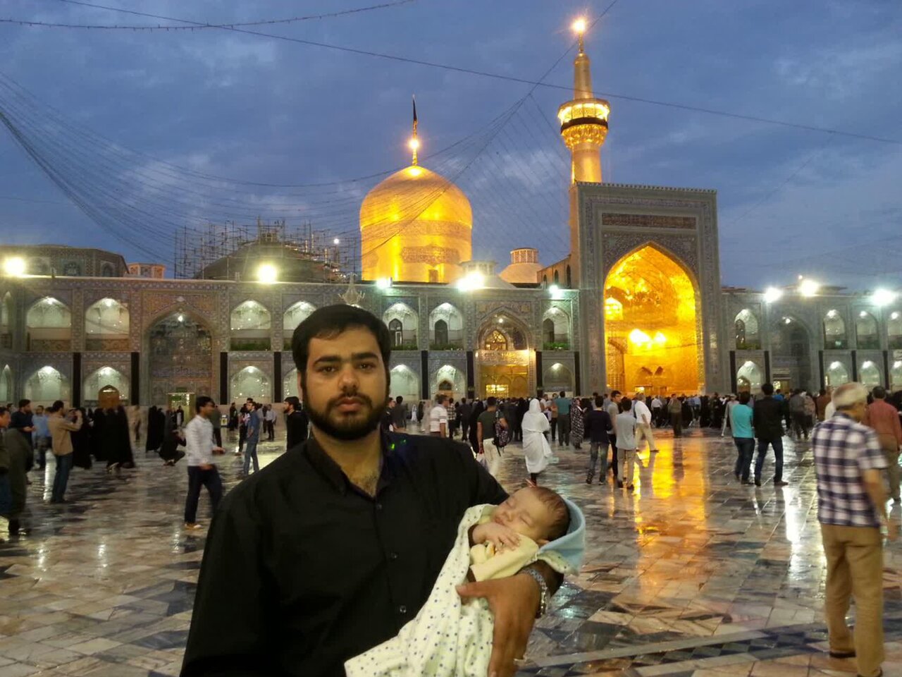 داوطلب دفاع از حرم، در تهران شهید شد