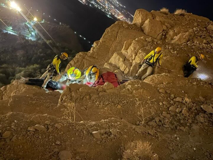 مرگ یک نفر بر اثر سقوط از کوه در زاهدان