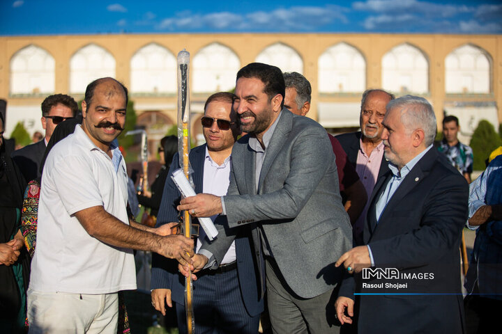 افتتاحیه نمادین همایش بین‌المللی میراث فرهنگی ناملموس و تاب‌آوری در برابر تغییرات اقلیمی در اصفهان