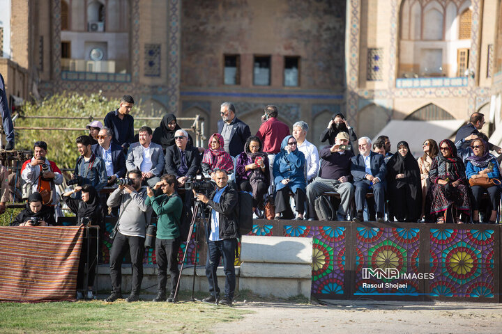 افتتاحیه نمادین همایش بین‌المللی میراث فرهنگی ناملموس و تاب‌آوری در برابر تغییرات اقلیمی در اصفهان