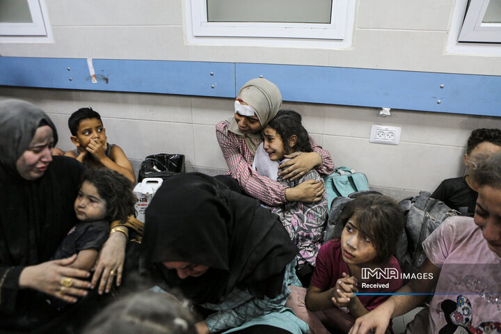 حمله رژیم صهیونیستی به بیمارستانی در غزه