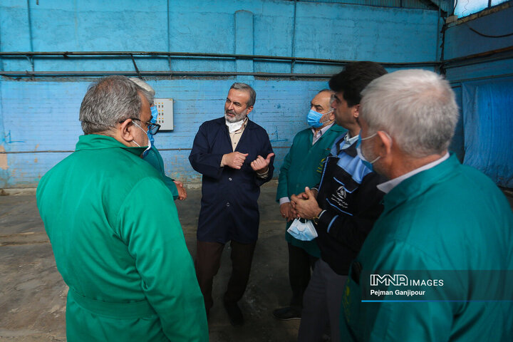 بازدید اعضای شورای شهر قم از کارخانه پسماند شهرداری اصفهان