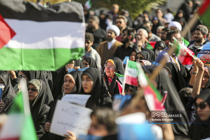 راهپیمایی شیراز