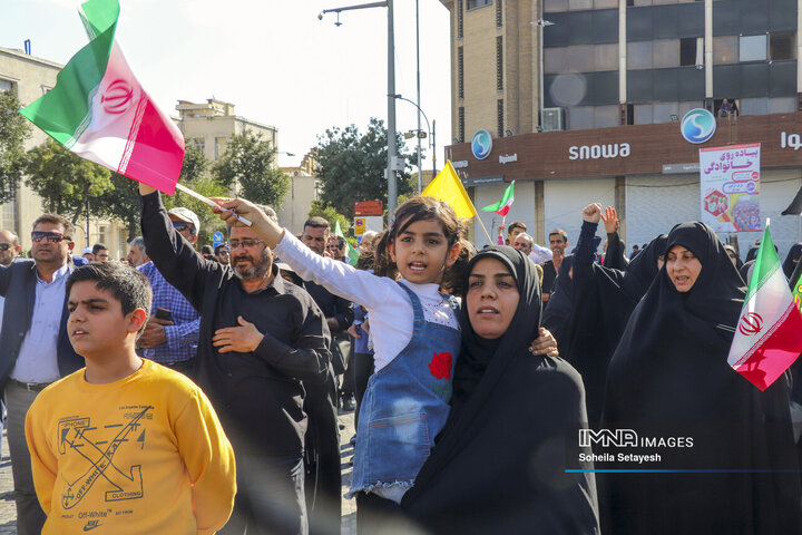 راهپیمایی شیراز