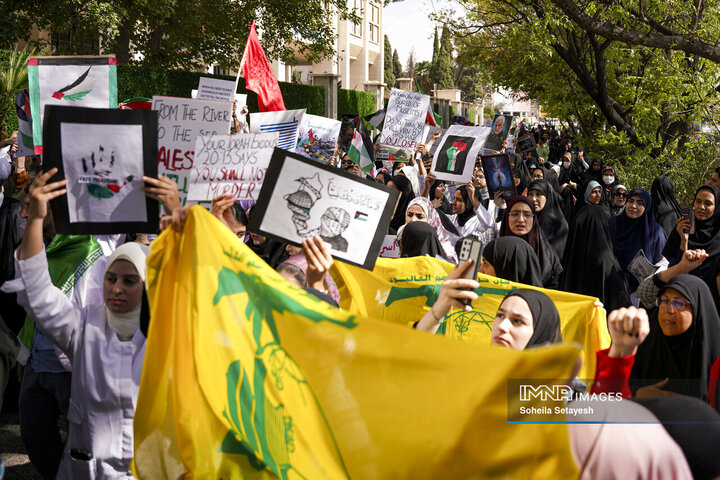 راهپیمایی شیراز