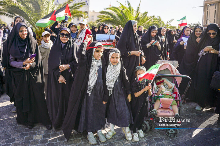 راهپیمایی شیراز