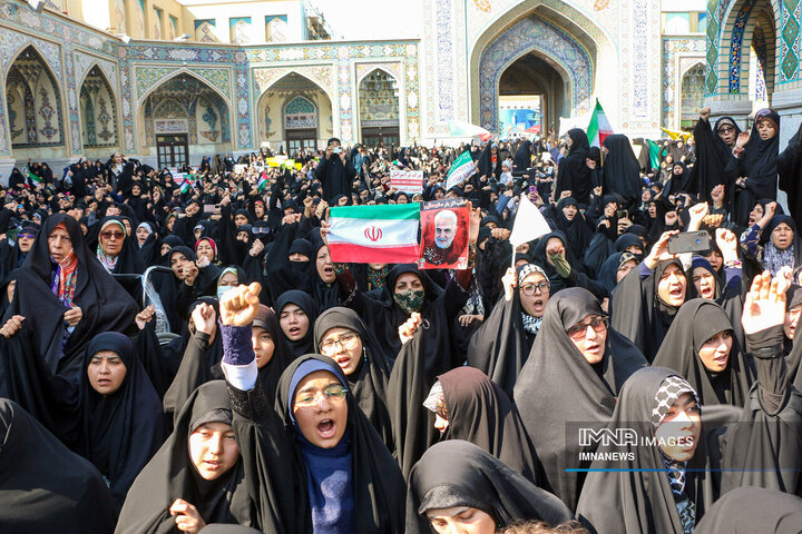 راهپیمایی مشهد