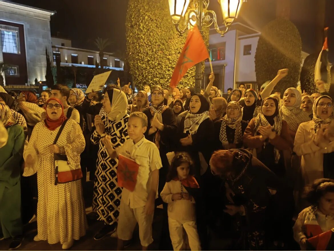 خروش شبانه مردم جهان علیه صهیونیستها