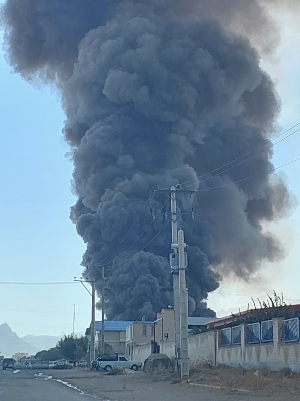 آخرین جزئیات حریق وسیع در شهر صنعتی گلپایگان + عکس