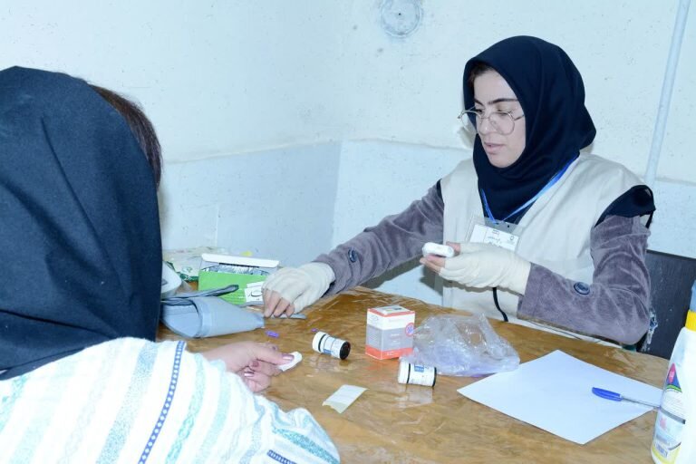 ارائه خدمات رایگان درمانی به ۱۷۰ زن سرپرست خانوار در شهرستان بویراحمد