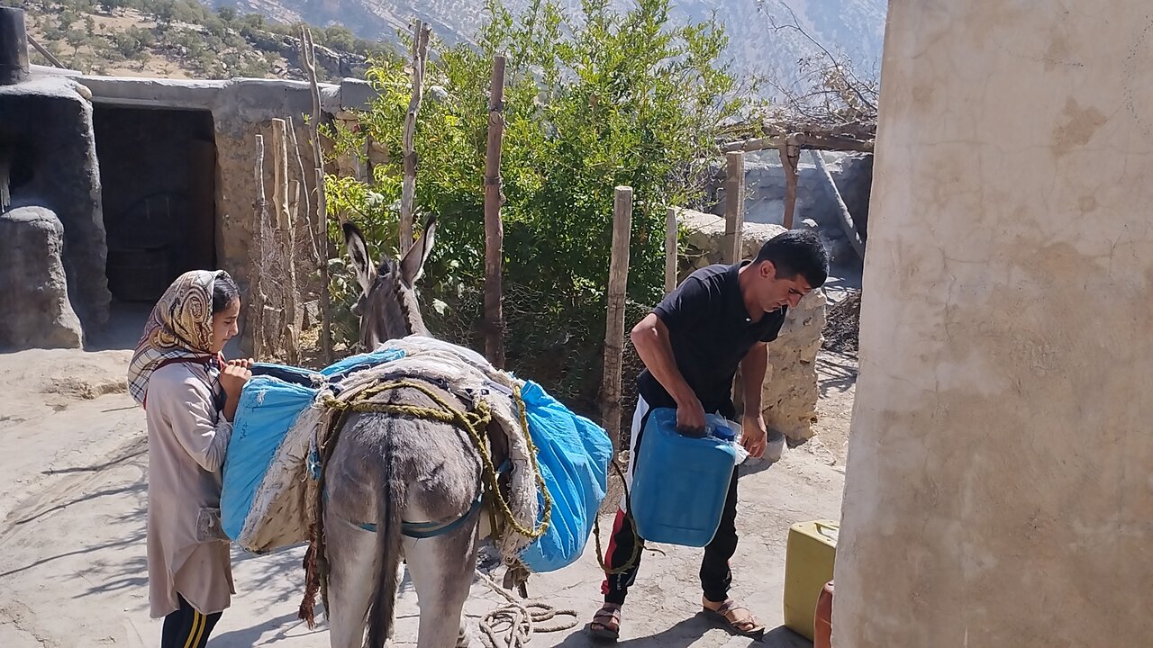 لوله آب آشامیدنی روستای «مازه‌کز» دنا تامین می‌شود