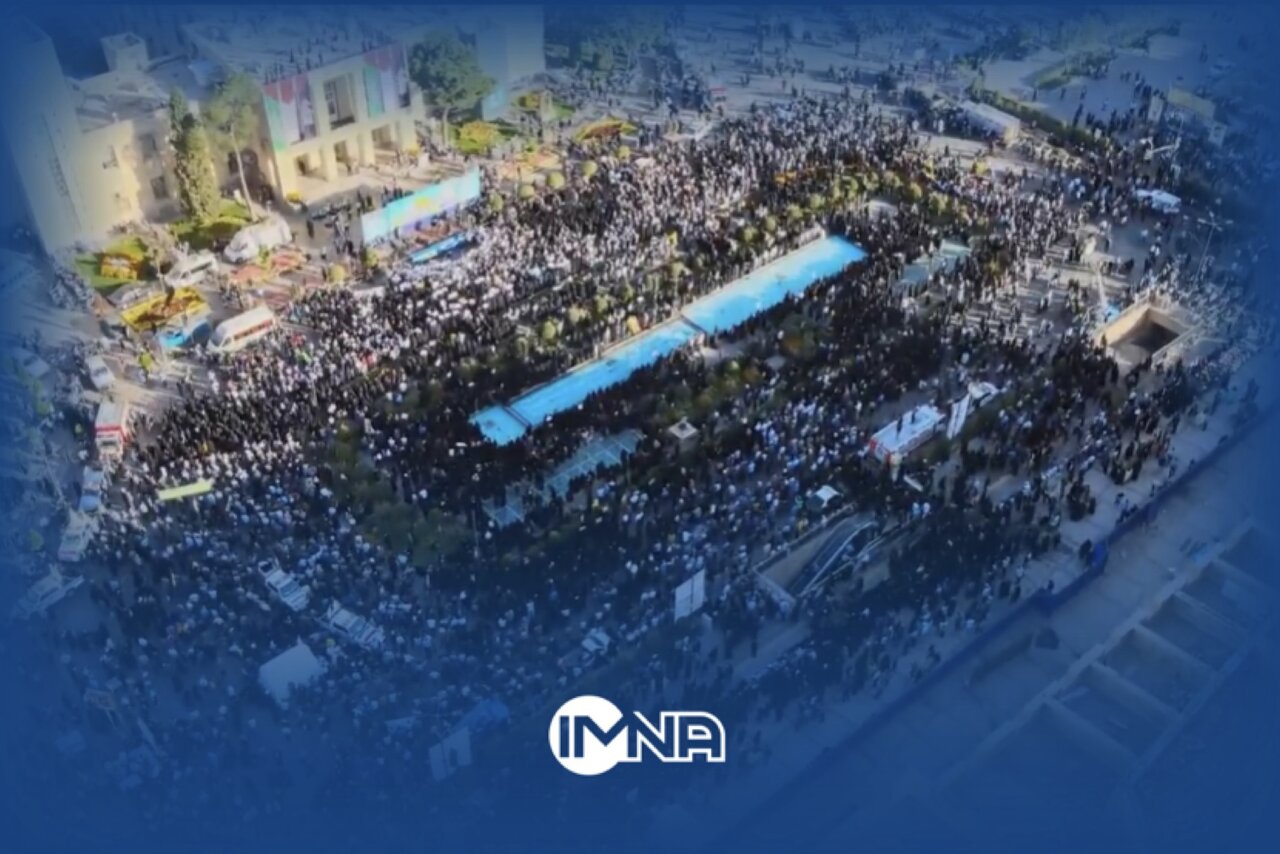 اجتماع هزاران شهروند اصفهانی در میدان امام حسین (ع) در حمایت از مردم مظلوم فلسطین