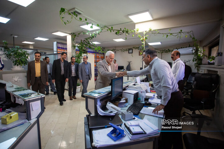 هفتمین ایستگاه «بازدید سرزده شهردار اصفهان» در منطقه ۷ شهرداری