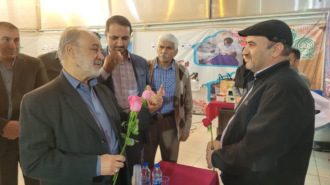 تکریم گروه جهادی سلامت در منطقه یک شهرداری اصفهان