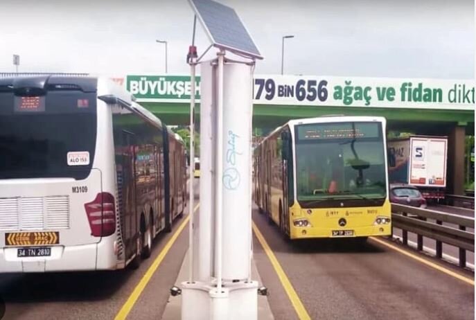 نوآوری جهانی ترکیه در بهرهبرداری انرژی از باد سیستم بیآرتی