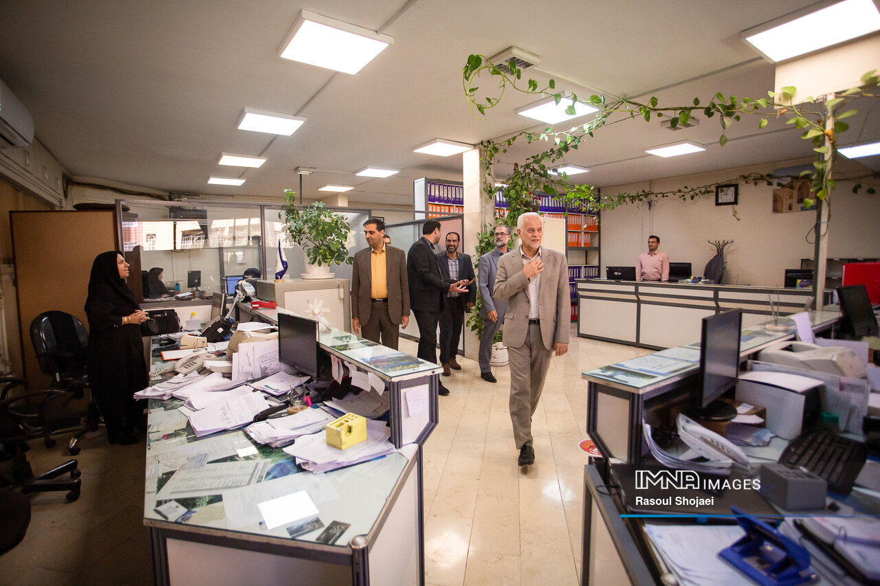 هفتمین ایستگاه «بازدید سرزده شهردار اصفهان» در منطقه هفت شهرداری