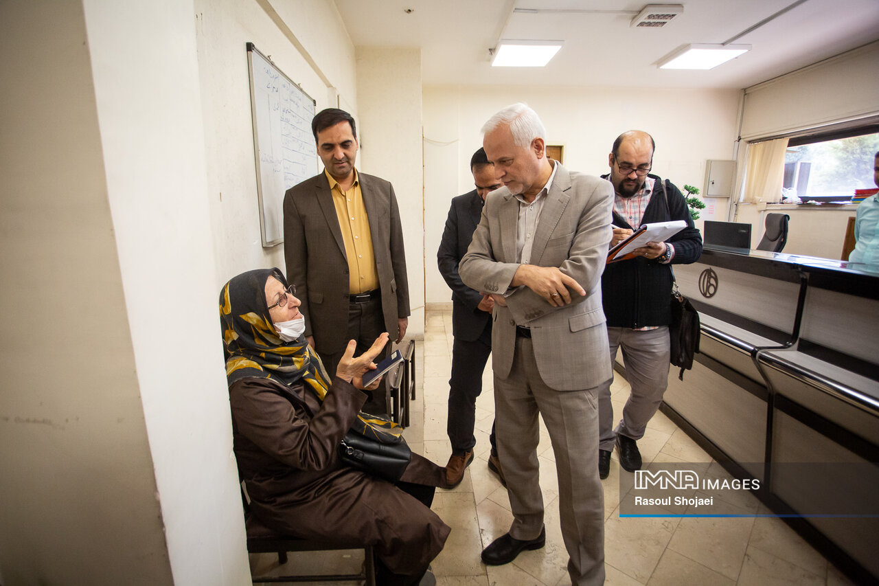 هفتمین ایستگاه «بازدید سرزده شهردار اصفهان» در منطقه هفت شهرداری