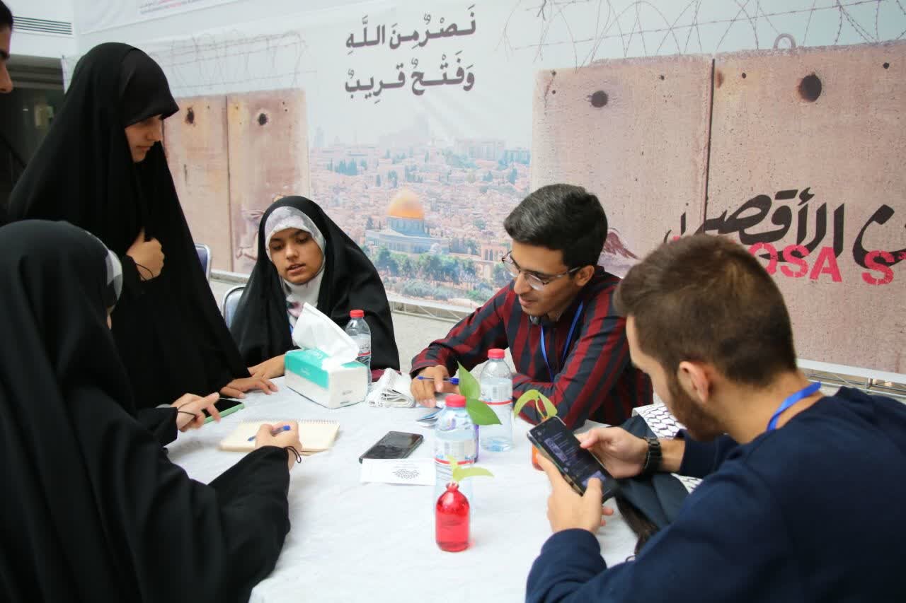 هنرمندان در کرمان غزه