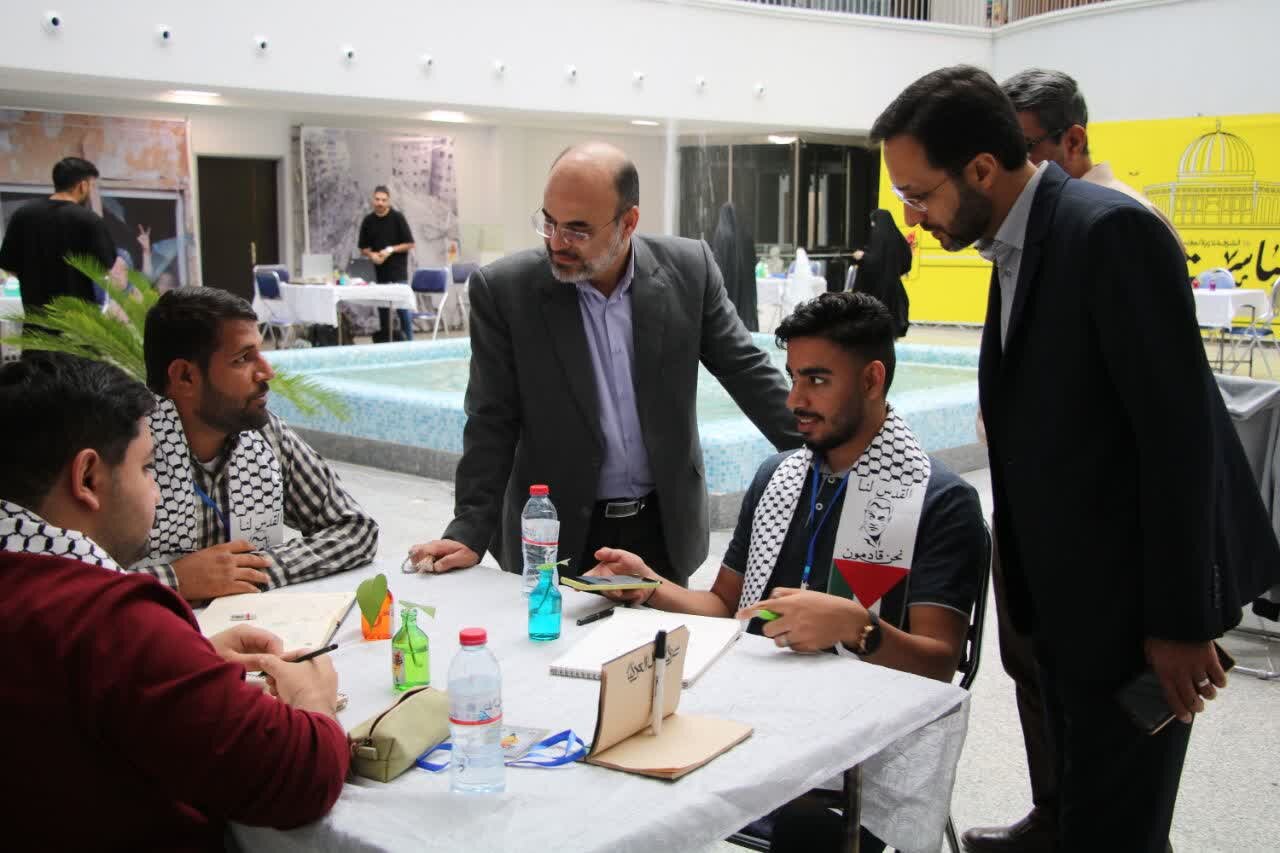 هنرمندان در کرمان غزه