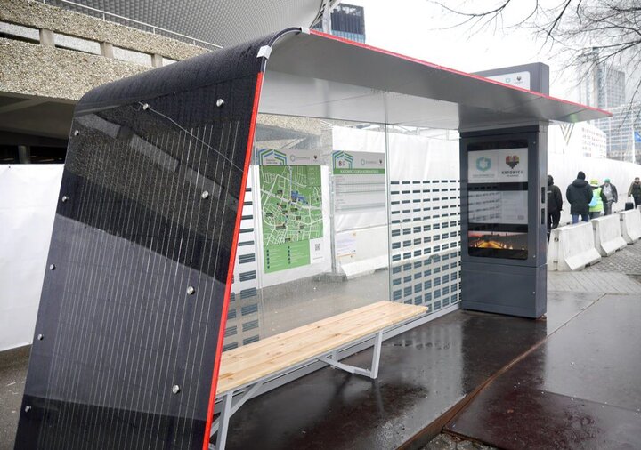 ابتکار اسپانیا در ساخت ایستگاه‌های اتوبوس هوشمند خورشیدی