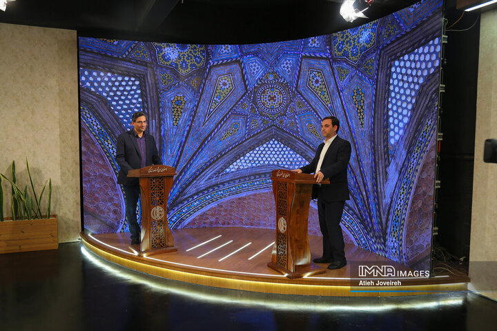 حضور عضو شورای شهر اصفهان در برنامه تلویزیونی «اصفهان من»