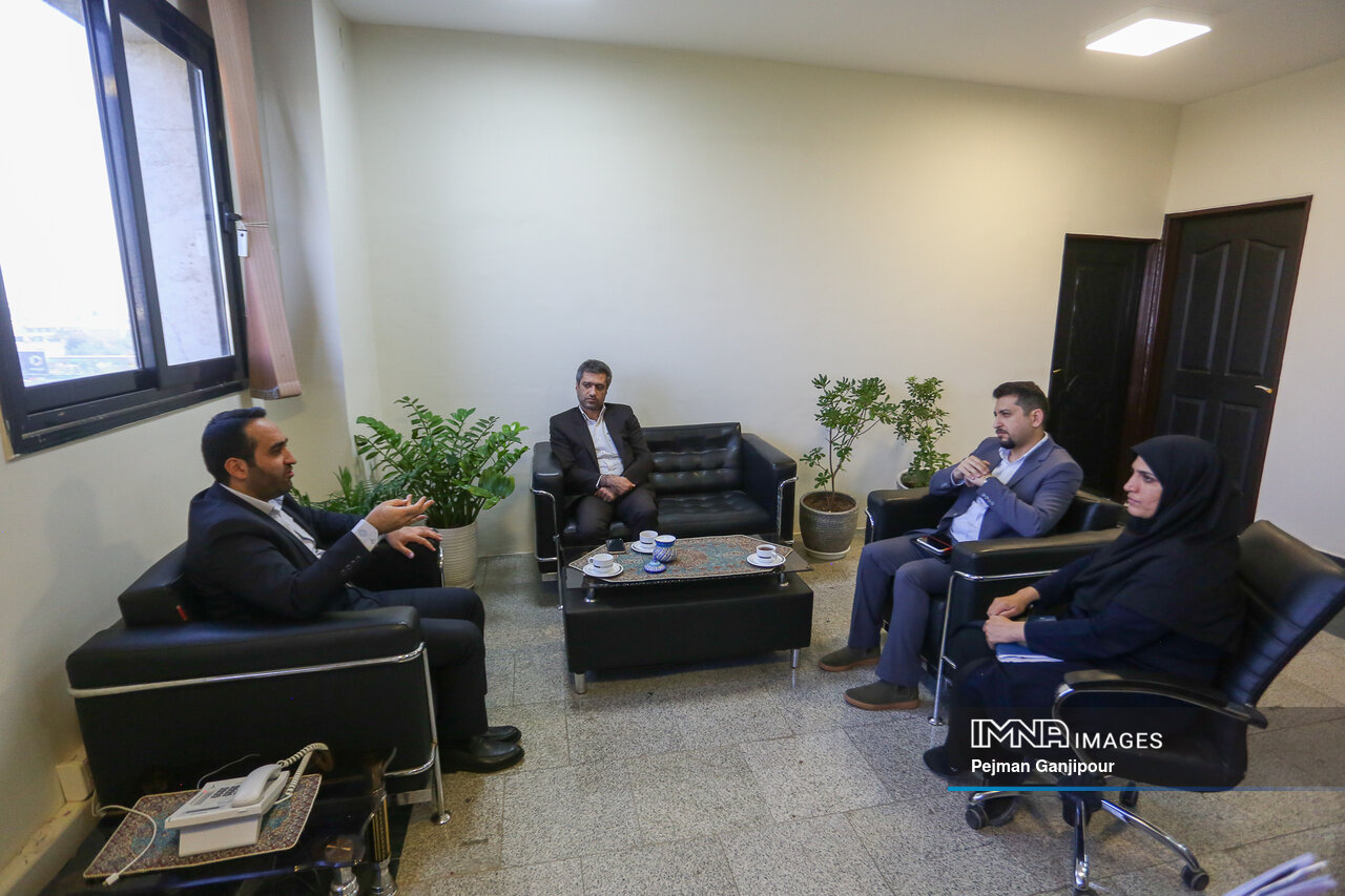 بازدید معاون شهرسازی و معماری شهردار اصفهان از خبرگزاری ایمنا