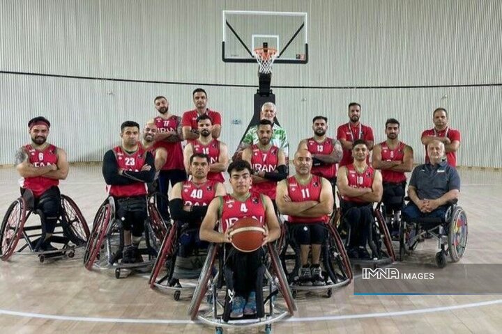 تیم ملی بسکتبال با ویلچر مردان مقتدرانه به نیمه‌نهایی صعود کرد