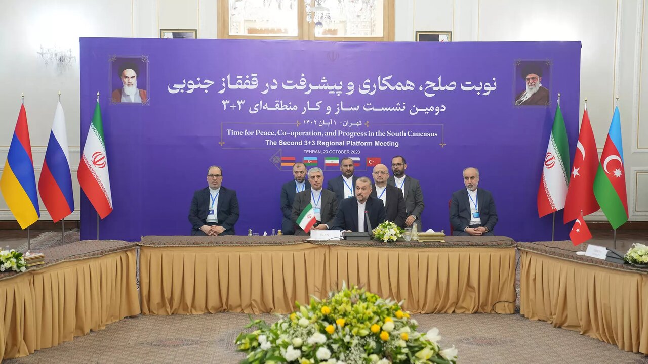 نشست ۳+۳، دیالوگهای صلح قفقاز در تهران