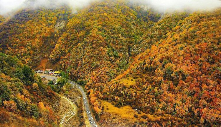 سفری به دل جادههای پاییزی