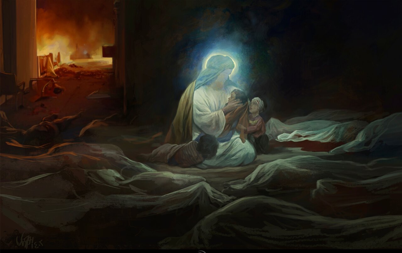 واکنش هنرمندان تجسمی به جنایات رژیم صهیونیستی در غزه+ عکس