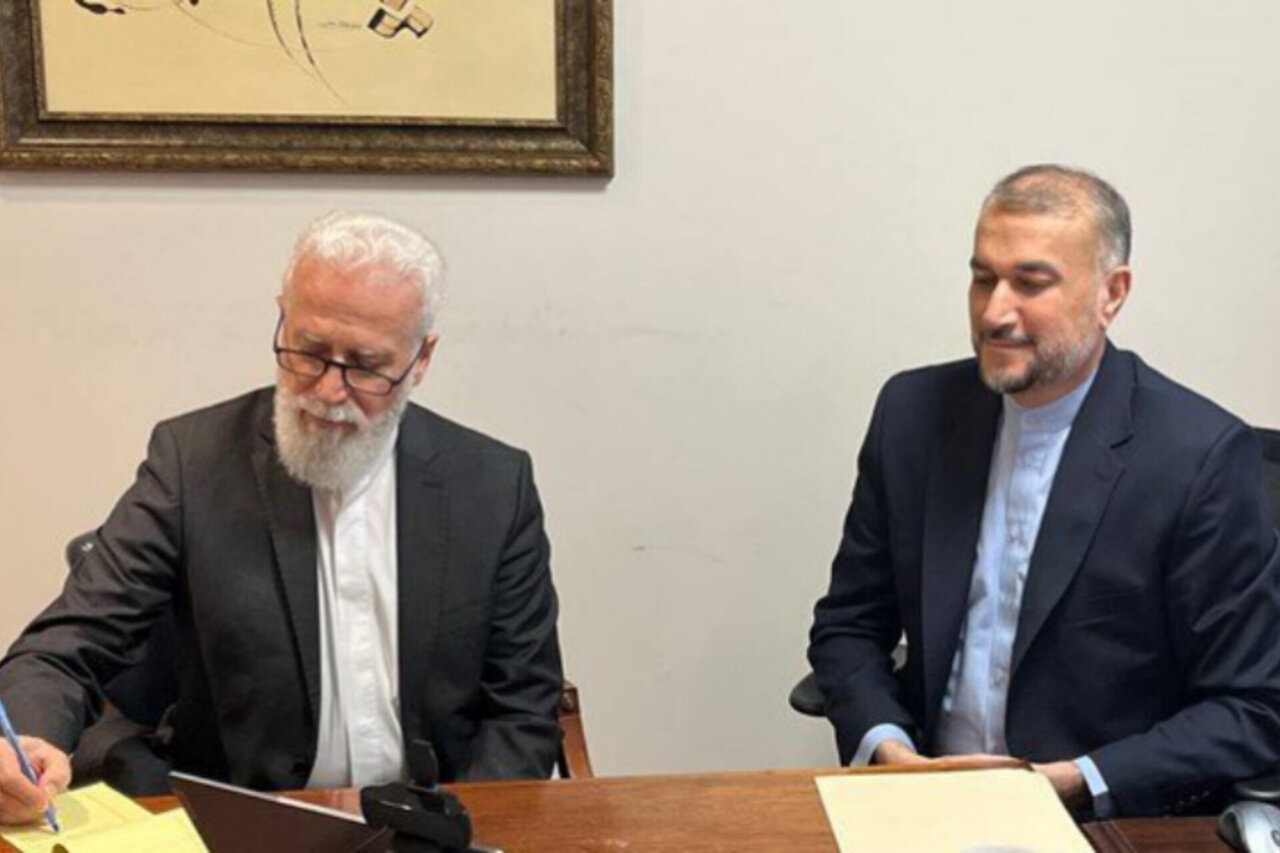 جلسه مجازی امیرعبداللهیان با دفتر حفاظت منافع ایران در واشنگتن